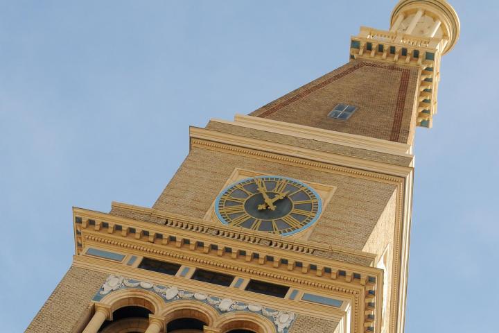 a clock tower