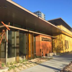 a sign on the side of a building