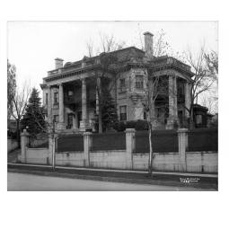 a vintage photo of an old building