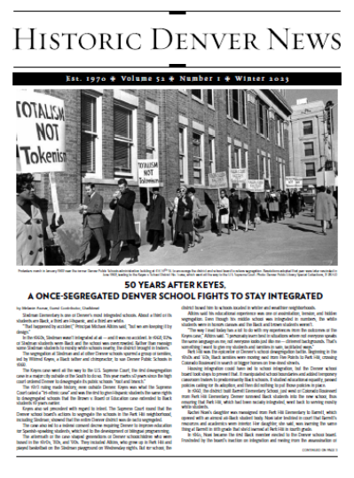 a group of people on a newspaper