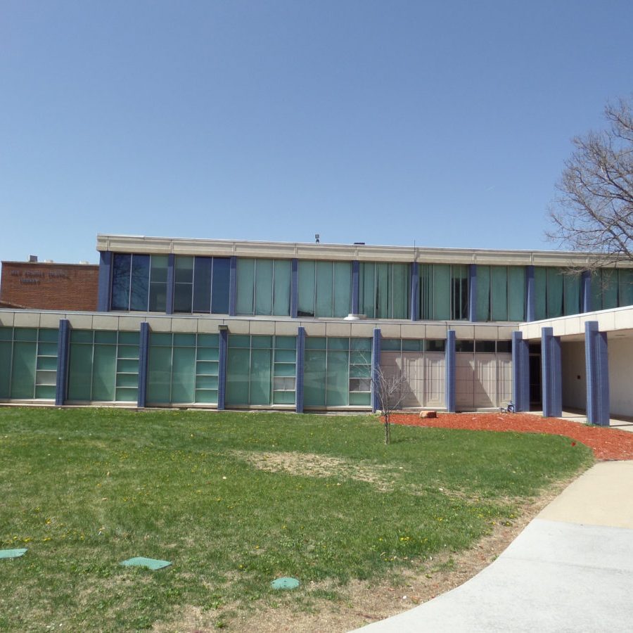 a house with trees in the background